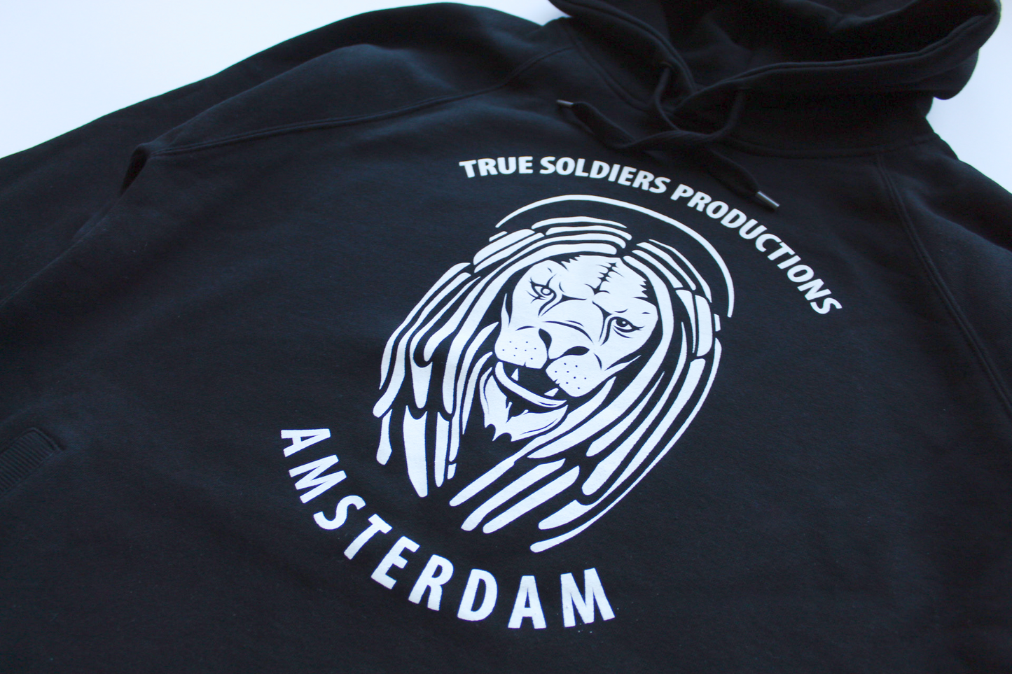 Close Up TSP Amsterdam Lion Hoodie, Black