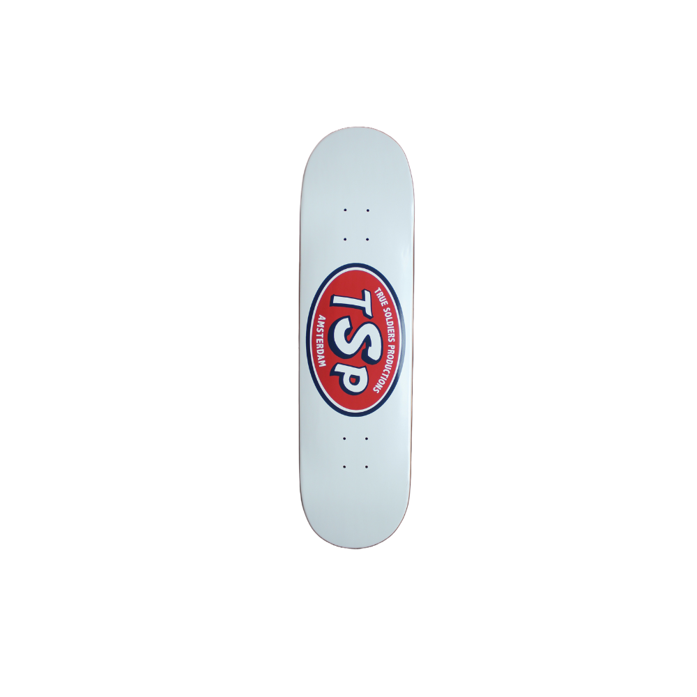 Skate Deck TSP *REVERSE MULLET* 8.625" White