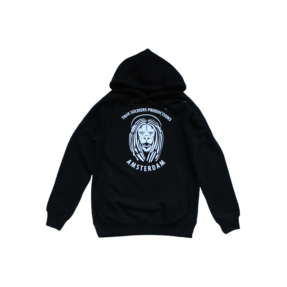 TSP Amsterdam Lion Hoodie, Black