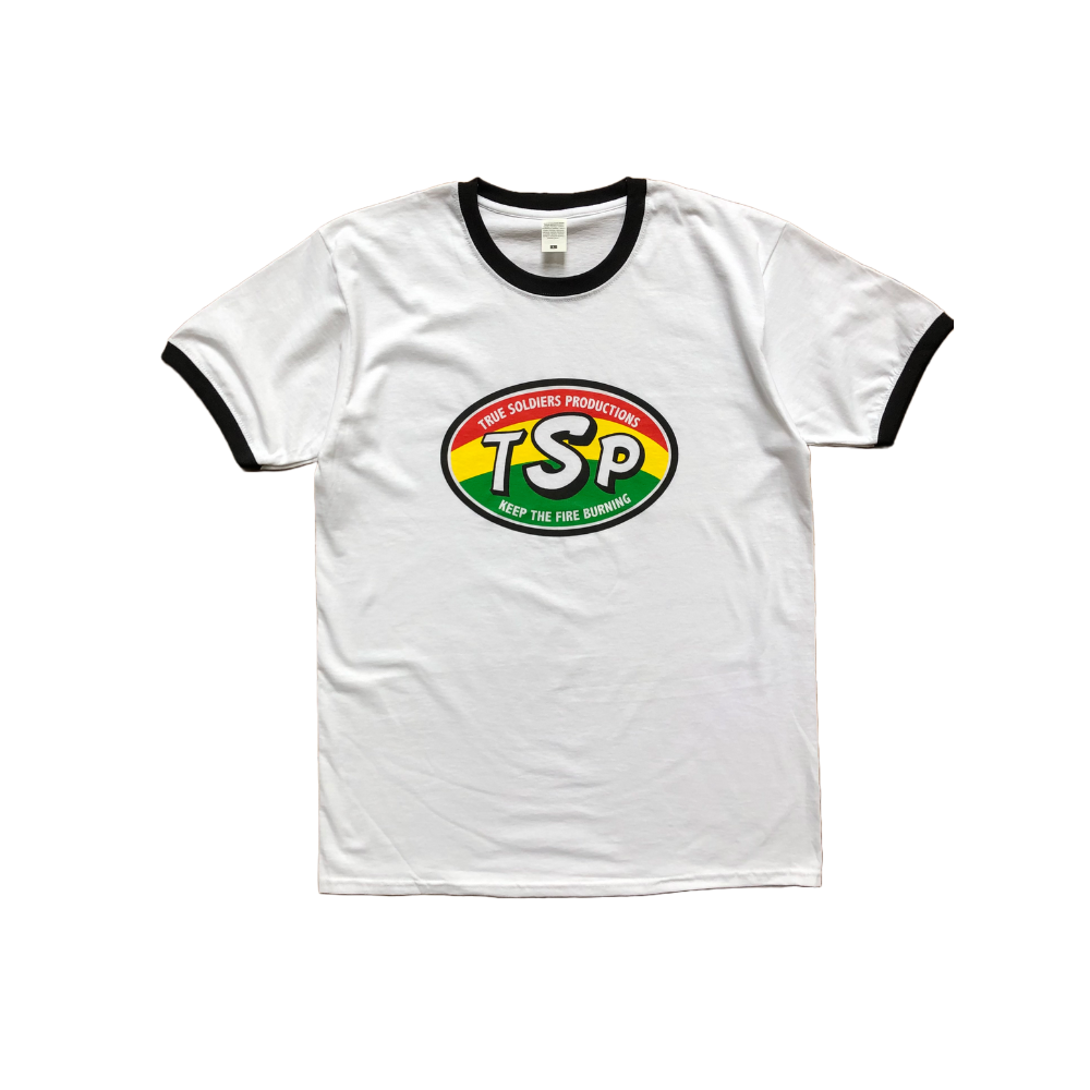 TSP *Keep The Fire Burning* Black Ringer T-Shirt