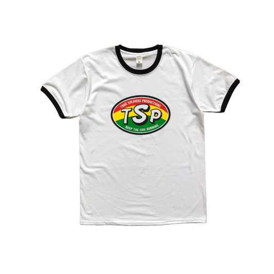 TSP *Keep The Fire Burning* Black Ringer T-Shirt