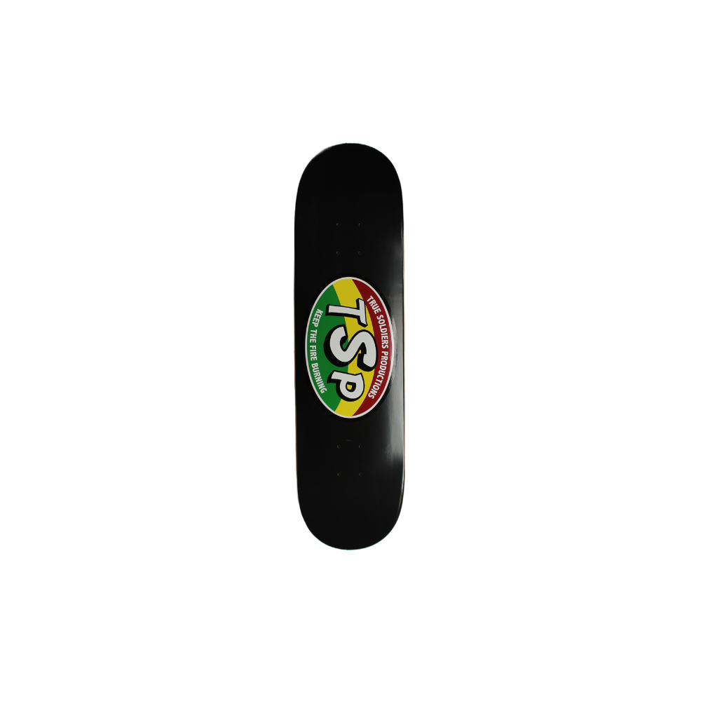 Skate Deck TSP *SWITCH HITTER* 8.25"/8.4" Black