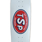 Skate Deck TSP *POOL SLAYER* 9.0" White 